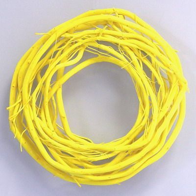 Kruh větvě pr.30cm žlutá